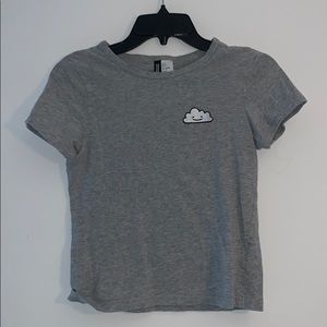 H&M Gray Cloud Tee